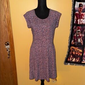 Authentic American Heritage Pink and Blue Mini Dress